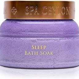 Spa Ceylon Sleep Bath Soak | Sleep Blend with Lavender, Patchouli & Ylang Ylang | Naturals Therapy for Relaxation & Wellness | 200g-image-45
