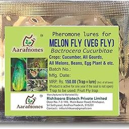 AARAMONES|Melon Fly (Veg) LureBactocera Dorsalis Fruit Fly Outdoor maxplus/Macphill Pheromone Trap with Lure Ecofriendly Useful in Mango, Papaya, Sapota, Guava, Pomegranate, Sweet Fruit (10)-image-51