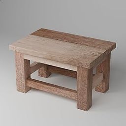 Multipurpose Mango Wood One Step Stool for Adults & Kids | 1-Step Wooden Stool – 12x8x7 inch, 150kg Capacity | Dark & Light Finish | Kitchen, Bathroom, Home Use (Light)-image-38