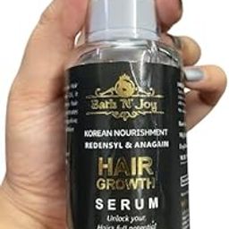 Bath 'N' Joy Korean Hair Growth Serum, Anti Frizz Repair100ml-8
