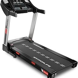 PowerMax Fitness TDA-125 5.0HP DC Motorized Treadmill with Auto Incline, Max User 130kg, Running Deck 1300x460mm Vertically Foldable Machine, Top Speed 18km/hr, LED Display, ipad & Mobile Holder-23