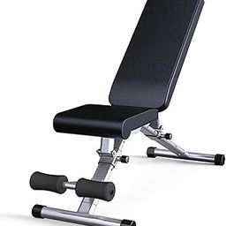 Dumbbell Bench Press, Multifunctional Fitness Chair, Sit-up Abdominal Muscle Board, Bird Abdominal Muscle Board, Gym Professional Fitness Equipment (Color : Black, Size : 1294645cm)-image-11