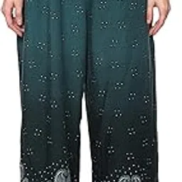 biba Women Green Rayon Palazzo-picture-15
