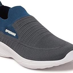 SPRENGE Saber D.Grey T.Blue Walking Shoes for Men-18