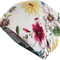 Womens Slouchy Beanie Cotton Chemo Caps Cancer Headwear Hats Turban-image-12