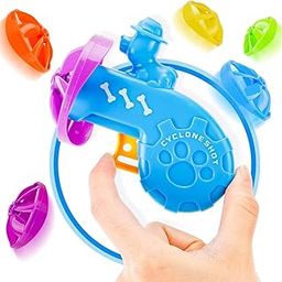 KUTKUT 6 Pieces Cat Fetch Toy with 5 Colorful Flying Propellers Set- Cat TracksToy - Fun Levels of Interactive Play Cat Toys Satisfies Kitty's Hunting, Chasing & Exercising-14