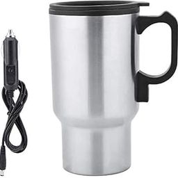 GLOWICK Portable Car Electric Kettle Water Tea Coffee Milk Boiler Electric Fast Boiling Teapot Water Heating Cup (1Pcs)-image-85