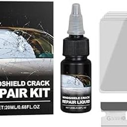 Car Windshield Crack Repair Kit,Liquid for Cracks for Fix Auto Windshield Glass Cracks, Car Window Glass Repair Tool Set for Quick and Easy Auto Windshield Scratch Fix (CK1)-14