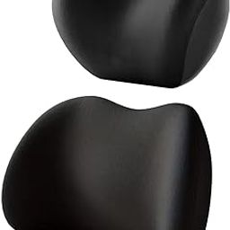 CALANDIS™ Car Pillow Cushion Kit Utility Car Headrest for Automobile Driving Home Black | Travel Pillows | Travel Accessories-image-68