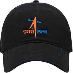 ISRO Logo Printed Cap Black-image-42