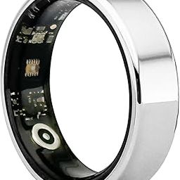 Smart Ring Health Tracker Ultra Thin Fitness Tracker Fitness Ring Sleep Tracker Ring Heart Monitor Sport Tracker with Calorie Step Counter for Android iOS Silver 7-image-52