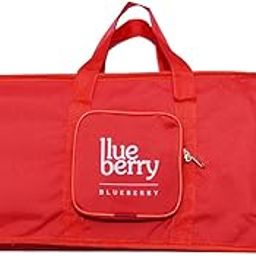 Blueberry Keyboard Bag - Red, Compatible with Casio SA-46, SA-47 & SA-50, Padded Gig Cover, PVC Coated, 2 Pockets-28