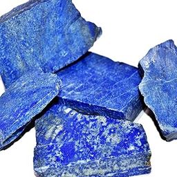 Natural Lapis Lazuli (2 Piece)Crystal Raw Healing Stone for Positive Energy Balance & Protection Manifestation Lapis Lazuli Gemstone Deep Blue Crystal for Chakra Healing Deep Blue Healing Stone-image-12