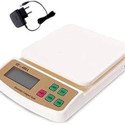 Totthar Electronic Kitchen Digital Weighing Scale with Tare Function with Adaptor-1