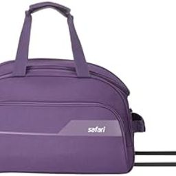 Safari Lira Wheeled Duffle Bag, 55 RDFL Purple, Small Size, (Cabin Size)-image-21
