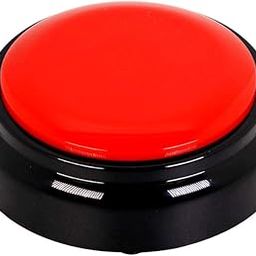 Neutral Voice Recording Button Easy Button Record 30 Seconds Talking Message Funny Office Gift Battery Powered Recordable Sound Buttons-0