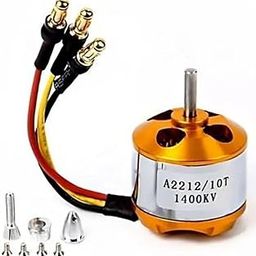Robocraze A2212 1400Kv BLDC Brushless Motor DC Motor High Torque Lightweight Motor for UAV Quadcopter Brushless Multirotor RC Drone-image-55
