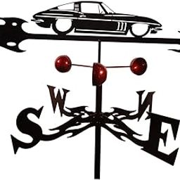 bnf® Metal Weathervane House Roof Vehicle Wind Vane Farmhouse Architecture Decor | Yard, Garden & Outdoor Living | Garden D©cor | Weathervanes-image-68