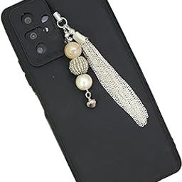 Pearl Metal Beaded Mobile Phone Charm-picture-13
