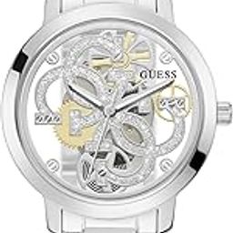 Stainless Steel Analog Silver Dial Women Watch-Gw0300L1, Silver Band-image-69