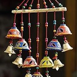 JaipurCrafts Wood Wall Hanging Decorative Showpiece (20 x 45 x 5 cm, Multicolour)-26