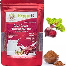 BEET BOOST | Beetroot Malt Mix | Power packed | 100% NATURAL Health drink for Kids & Adults | 250g-24