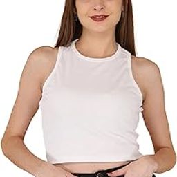 Cotton Tank Top for Women || Round Neck for Women & Girls-image-76