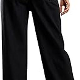 Black Washed Eyelet Detail Straight Fit Jeans-image-113