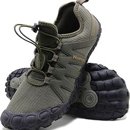 Barefoot Shoes Men Cross Training Five Fingers Minimalist Running Zero Drop Wide Toe Box Shoe Size 11 Army Green-image-57
