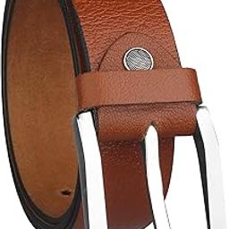 Genuine leather belt for men, Tan/Brown colour-mens belt-original grain leather-gift for men GRTN-01-image-12