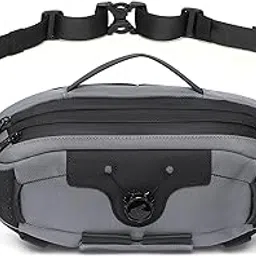ozuko FLEXPOUCH Range Grey Soft Waist Bag-picture-46