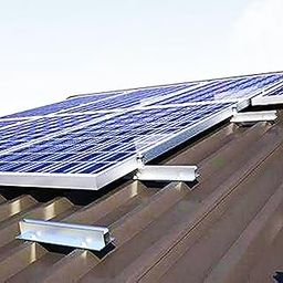Generic Rooftop Solar Panel Mounting Micro Rail Structure Set (Mounting Set for 4 Solar Panels)-18