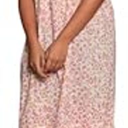 Cotton Nighty for Women — Printed Stylish Night Gown, Comfortable Sleepwear Long Nightwear, Maxi-image-91