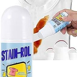 All color Stain Remover for Clothes | Multi-Purpose Roll Bead Fabric Clothes Stain Remover for Cotton, Linen, Polyester, Blended Fabric, Denim, Down, Jacket, Strip (Stain-Roll)-12