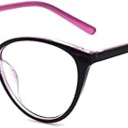 Peter Jones Cateye Blue Light Blocking Reading Glasses for Women | Computer Readers UV Protection lenses (AG128, SIZE MEDIUM)-image-17