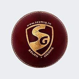SG Test Cricket Leather Ball Standard Red-image-20