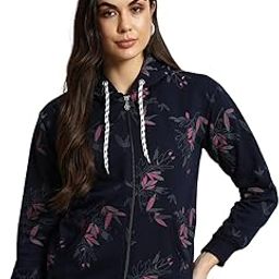 Women's Fleece Blend Winters Hoodie Sweatshirt with Pockets (Flee20 Series)-image-11