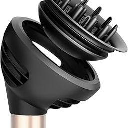 YTCHYYSK Wave Curl Diffuser Attachment for Dyson Airwrap, Upgraded Hair Diffuser Nozzle Dome and Diffuse Modes to Dryer Faster and Define Curls Hair, Grey-24