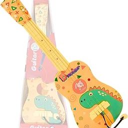 Storio Guitar Toy Ukulele Toy 4 Strings Early Educational Instruments Dinosaur Musical Gift Musical Instruments Toys for Kids Toddlers Year of 3+-15