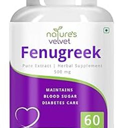 nature's velvet Natures Velvet Lifecare Fenugreek Pure Extract (500 mg), 60 veggie capsules - Pack of 1-image-25
