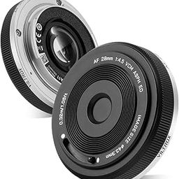 VILTROX 28mm f4.5 for Sony E Mount Lens, AF 28 mm f/4.5 E Mount Pancake Lens Fixed Focal Length, Full Frame Wide Angle Lens for Sony a7 a7R a7S a7C a7RII a7SII a7SIII a7III a7RIII a7IV a7RIV-picture-0