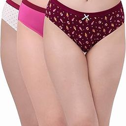 Women's Print & Solid Classic Hipster Panty Combo (Pack of 3)…-picture-32