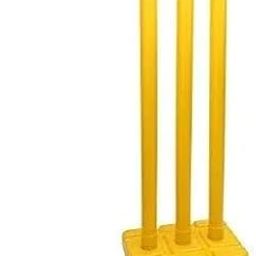Gupta Enterprises Kids Solid Plastic Cricket Stump Set – Durable, Lightweight, Portable Wickets for Indoor, Outdoor, and Practice Play-4