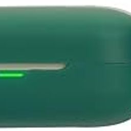 Colorcase Front & Back Full Protection Silicon Case Cover for Realme Buds Air 7 Pro - (Green) (Earbuds Not Included)-image-0