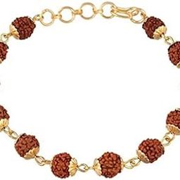 Religious Rudraksha Rakhi For Brother And Bhabhi -1-picture-27