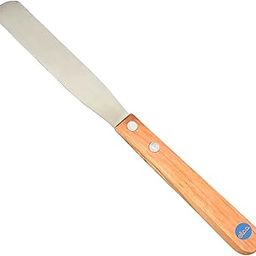 [Ear Lobe & Accessories] Stainless Steel with Wooden Handle Wax Knife for Women/Girls, 20.5 cm - Pack of 1-13