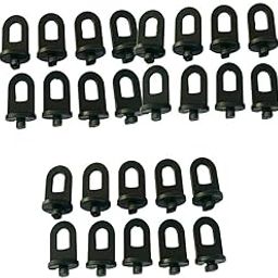 LOOM TREE Greenhouse Hanging Net Clips Crop Hooks 30Pcs | Greenhouses & Cold Frames-23