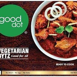 GoodDot Vegetarian Bytz - Ready to Cook | Plant Based Meat || Vegetarian & Vegan Friendly || Zero Cholesterol || High Dietary Fiber || Mock Meat || Veg Meat (250 g) Pack of 4-image-48