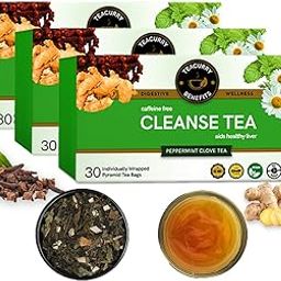 TEACURRY Anti Alcohol Tea (3 Months Pack | 90 Tea Bags) - Quit Alcohol and Clean Liver - Liver Detox Tea | Liver Cleanse Tea, Liver Detox Ayurvedic and Green Tea for Liver Detox-image-83