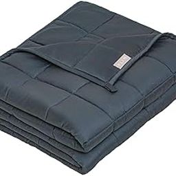 Mysa Sleep 7 Kg Bamboo Weighted Blanket - 100% Cooling Bamboo Oeko-Tex Certified Fabric with Premium Glass Beads (Grey, 58" x 80" 15 LB)-picture-23